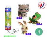 Hasbro 63228103 - Littlest Pet Shop (tubo 3 pz.)
