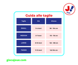 Rubie's 884253 - Costume Harry Potter: Tunica Grifondoro, guida alle taglie, in vendita da Gioca Joué