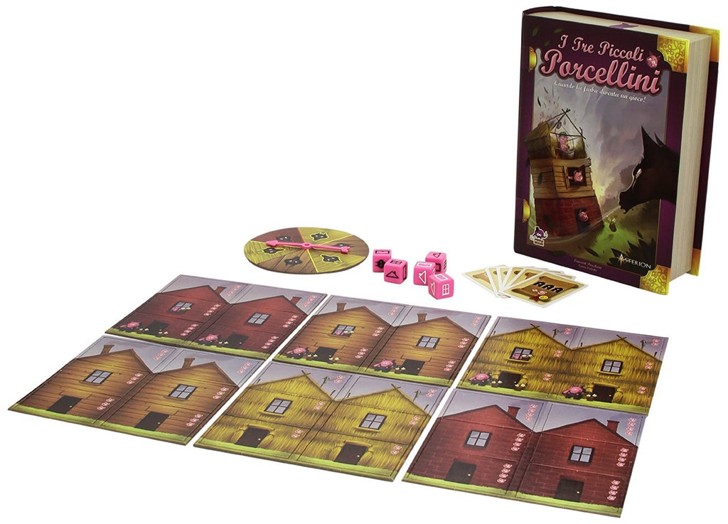 Recensione del gioco da tavolo I Tre Piccoli Porcellini