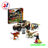 LEGO 76951 - Trasporto del Piroraptor e del Dilofosauro in vendita da Gioca Joué