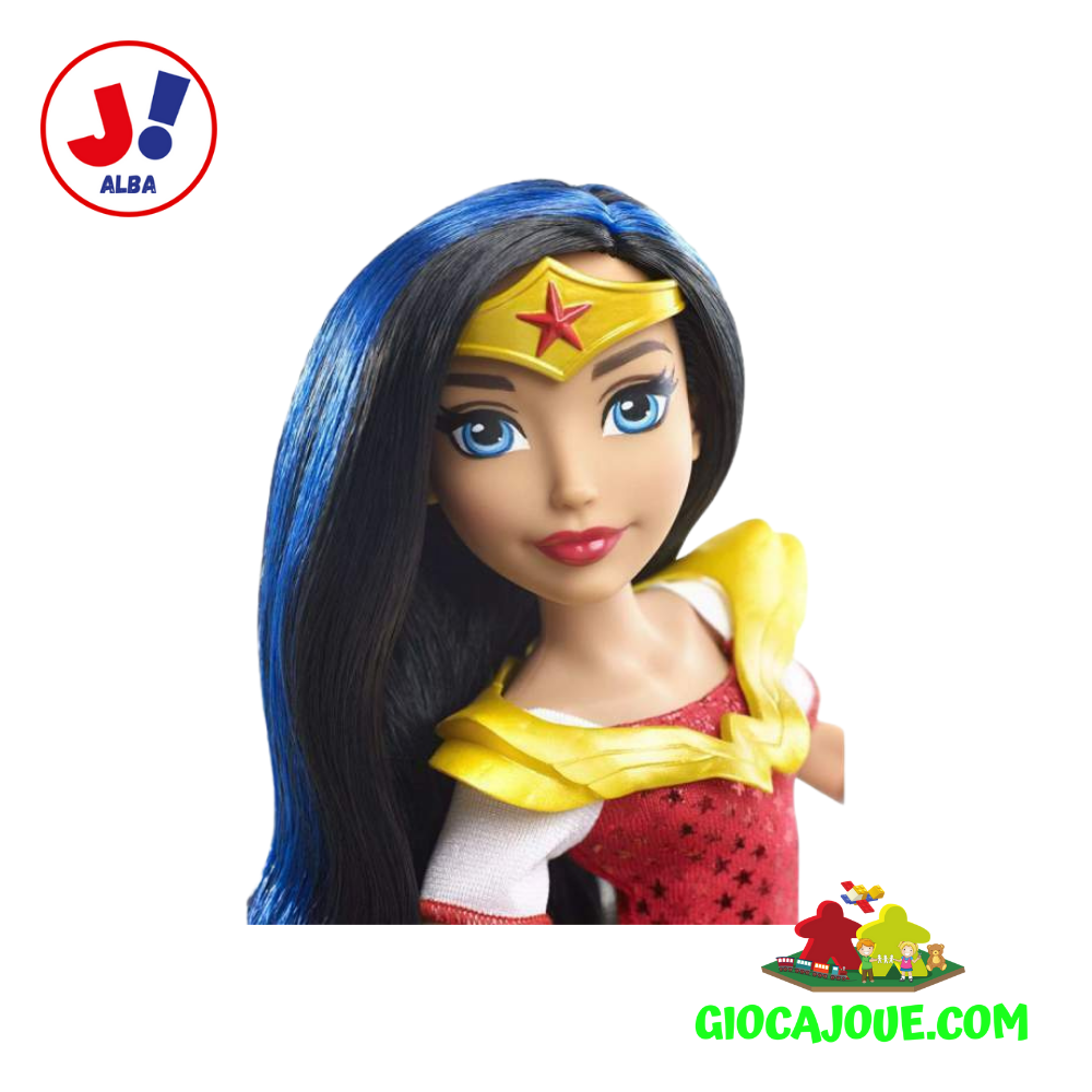 Wonder Woman Mangiapreoccupazioni 29 Cm Schmidt Spiele | Peluche Morbido Ufficiale DC Super Hero, Lavabile, Per Bambini E Collezionisti