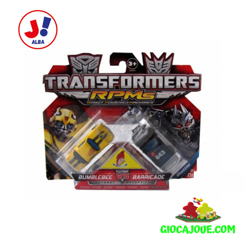 Transformers veicoli in blister doppio - Bumblebee VS Barricade, in vendita da GiocaJoué.com