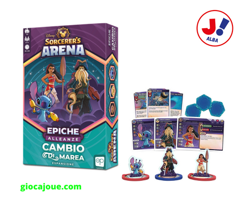 Asmodee - Disney Sorcerer's Arena: Cambio di Marea (Espansione), in vendita da Gioca Joué