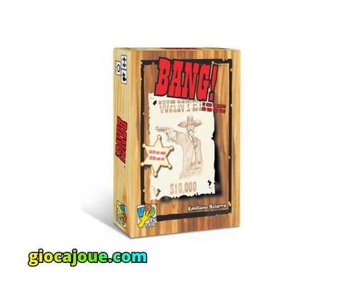 Bang! Boardgame, vista frontale della scatola