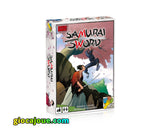 Samurai Sword, board game, immagine della scatola vista frontalmente