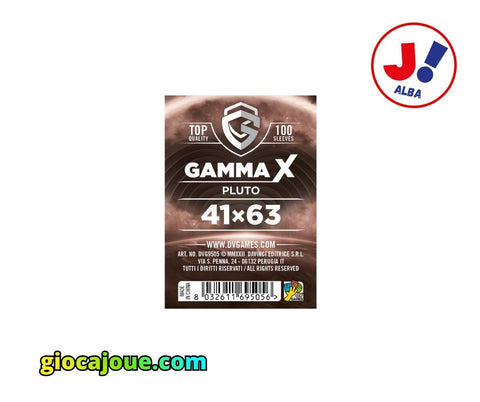 Bustine Protettive Gamma X PLUTO (41x63), in vendita da Giocajoué.com