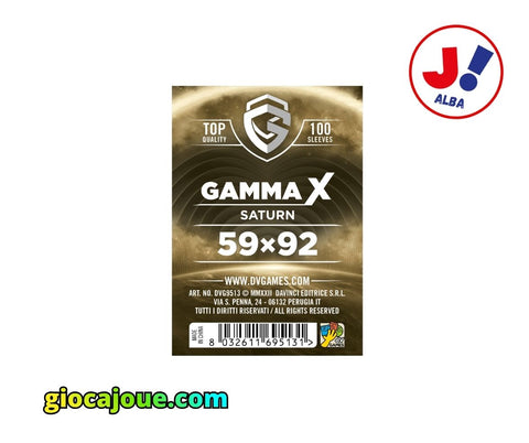 Bustine Protettive Gamma X SATURN (59x92), in vendita da GiocaJoué.com