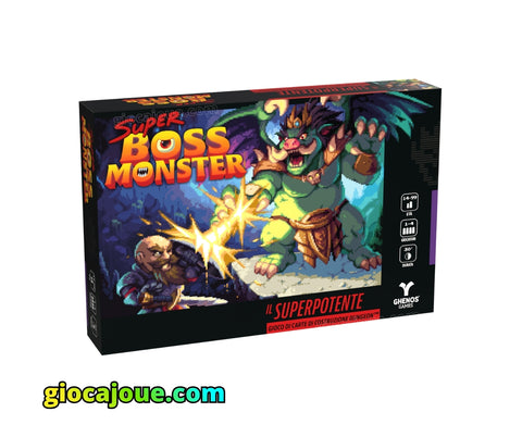 Super Boss Monster, vista frontale della scatola