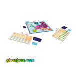 Abroad: Diario di Viaggio, componenti del gioco, board game in vendita da giocajoue.com