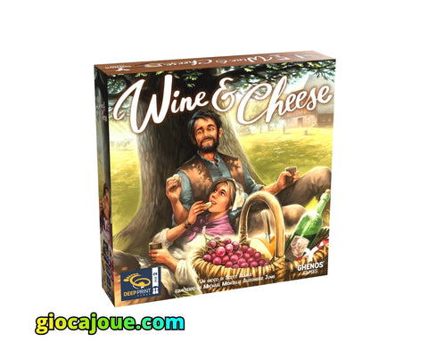 Wine & Cheese, board game, fronte scatola