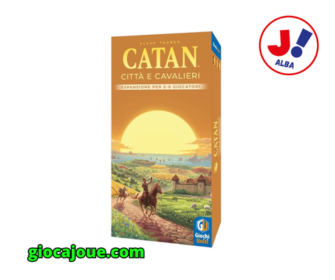 Catan - Città e Cavalieri - Espansione 5/6 giocatori (Nuova edizione 2025), in vendita da Giocajoué.com