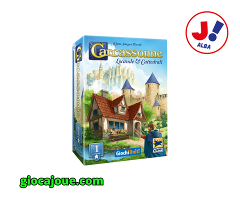 Carcassonne - Locande & Cattedrali - Espansione 1 (Revival 2025), in vendita da GiocaJoué.com