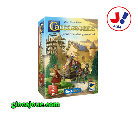 Carcassonne - Commercianti & Costruttori - Espansione 2 (Revival 2025), in vendita da GiocaJoué.com