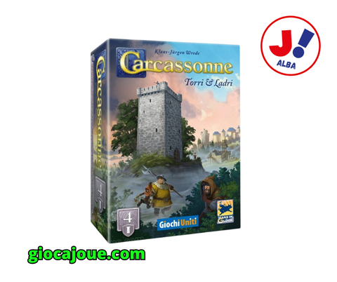 Carcassonne - Torri & Ladri - Espansione 4 (Revival 2025), in vendita da GiocaJoué.com