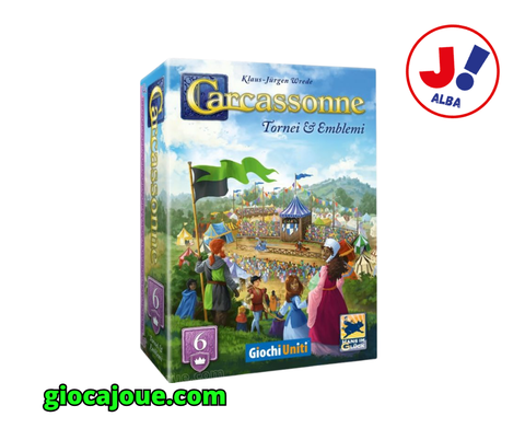 Carcassonne - Tornei & Emblemi - Espansione 6 (Revival 2025), in vendita da GiocaJoué.com