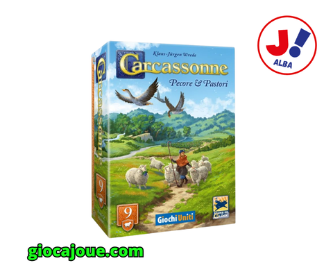 Carcassonne - Pecore & Pastori - Espansione 9 (Revival 2025), in vendita da GiocaJoué.com