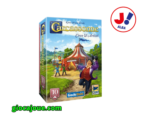 Carcassonne - Circo & Artisti - Espansione 10 (Revival 2025), in vendita da GiocaJoué.com