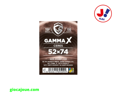 dV Giochi - Bustine Protettive Gamma X CERES (52x74), in vendita da Gioca Joué