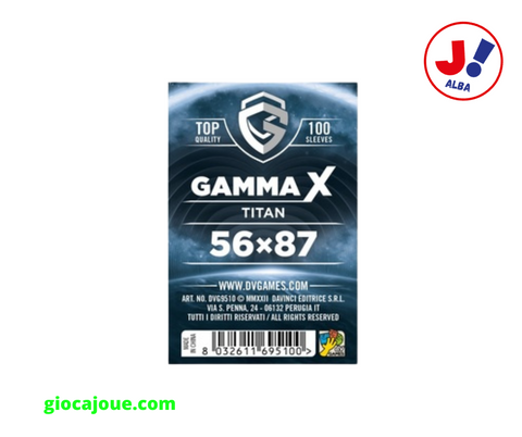 dV Giochi - Bustine Protettive Gamma X TITAN (56X87), in vendita da Gioca Joué