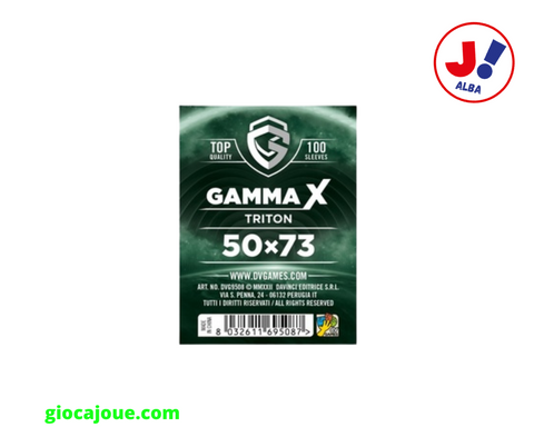 dV Giochi - Bustine Protettive Gamma X TRITON (50 x 73), in vendita da Gioca Joué