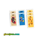Calzini spaiati, board game, alcune carte del gioco
