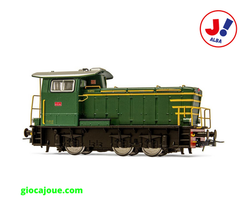 Rivarossi HR2931S - FS Locomotiva Diesel da manovra gruppo 245, livrea verde. Ep. IV  DCC Sound, in vendita da Gioca Joué