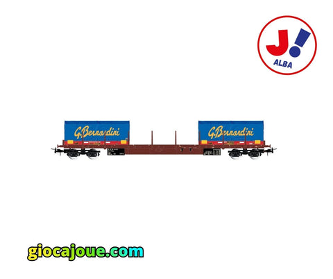 HR6555 - FS, carro pianale a carrelli tipo Rgs, con 2 coil container, in vendita da Giocajoué.com