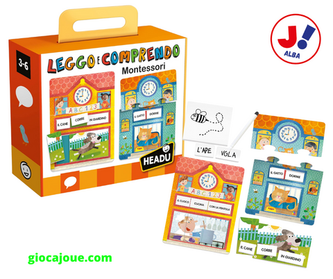 Headu IT53559 - Leggo e Comprendo Montessori, in vendita da Gioca Joué
