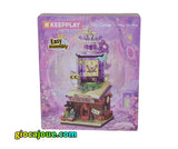 Keeppley:: City Corner - Boutique dei Profumi Magici, mattoncini compatibili con Lego, scatola vista frontalmente