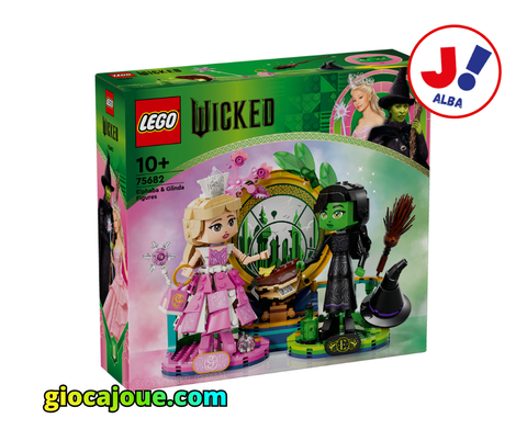 LEGO 75682 - Wicked: Personaggi di Elphaba e Glinda, in vendita da GiocaJoué.com