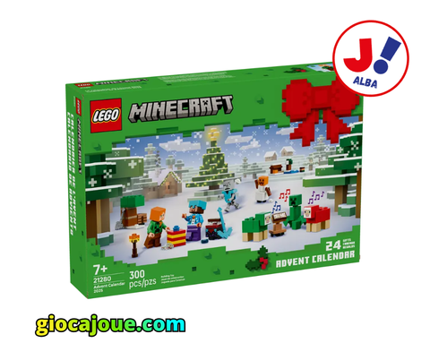 LEGO 21280 - Minecraft: Calendario dell'Avvento 2025, in vendita da GiocaJoué.com
