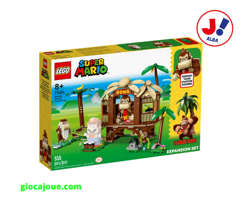 LEGO 71424 - Super Mario: Casa sull'albero di Donkey Kong (Pack di espansione), in vendita da Gioca Joué