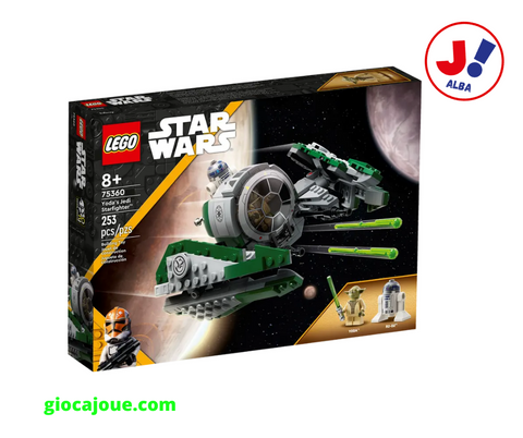 LEGO 75360 - Star Wars: Jedi Starfighter di Yoda, in vendita da Gioca Joué