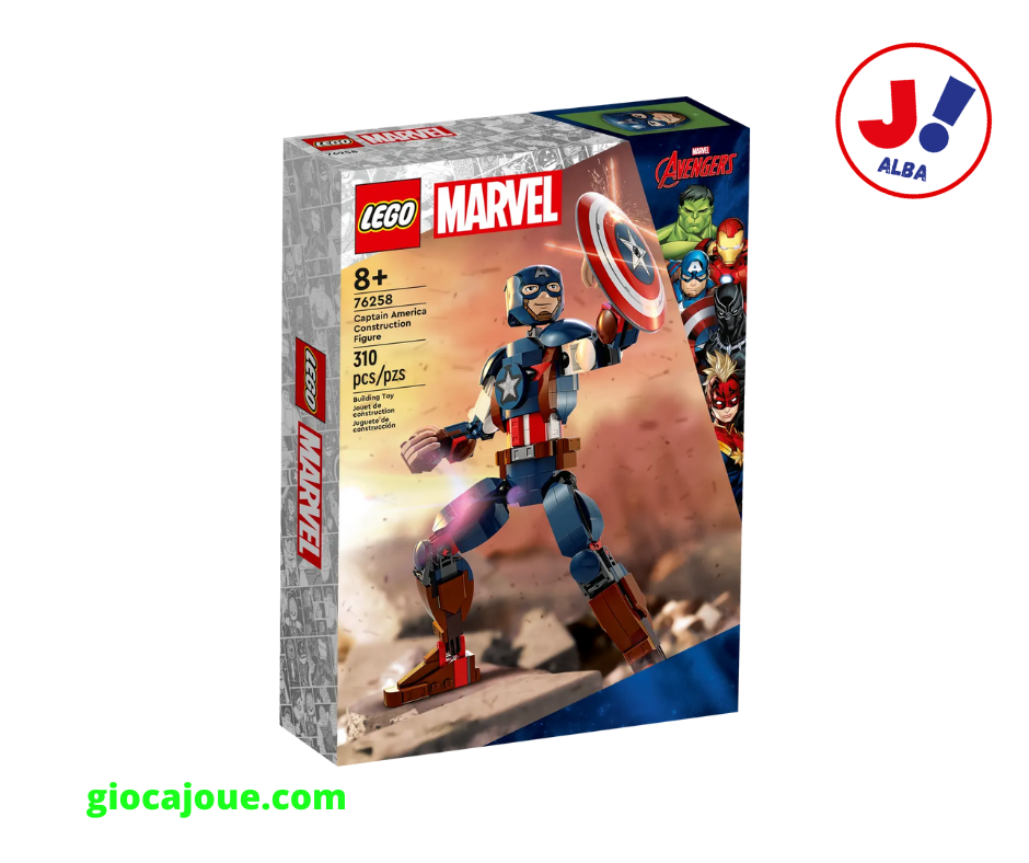 LEGO 76258 Marvel: Personaggio di Captain America