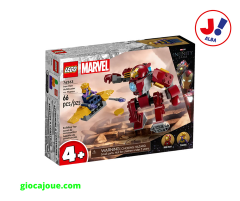 LEGO 76263 - Marvel: Iron Man Hulkbuster vs. Thanos, in vendita da Gioca Joué