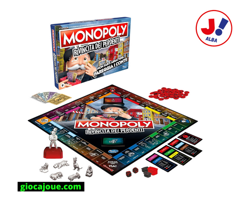 Hasbro E9972 - Monopoly - La rivincita dei Perdenti, in vendita da Gioca Joué