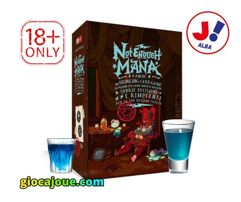 Not Enough Mana - Drinking Card Game Fantasy in vendita da GiocaJoué.com