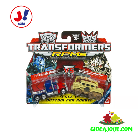 Transformers veicoli in blister doppio - Autobot Jazz VS Decepticon Brawl, in vendita da GiocaJoué.com