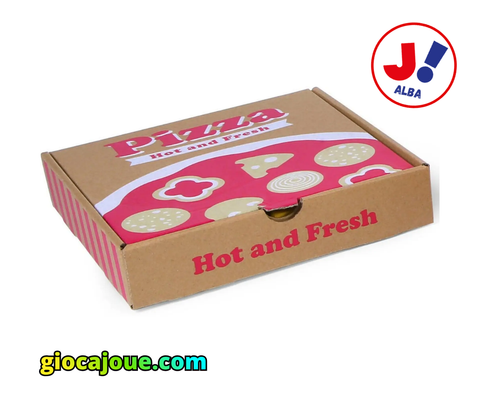 Set Pizza in Legno – Gioco Montessori Personalizzabile n vendita da Giocajoué.com