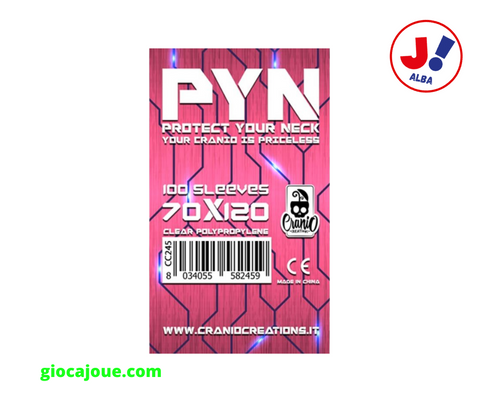 CC245 - Bustine Protettive PYN (70X120), in vendita da Gioca Joué