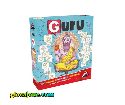 Guru, board game, fronte scatola