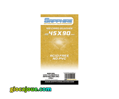 Sapphire: Bustine Protettive - MUSTARD (45x90)