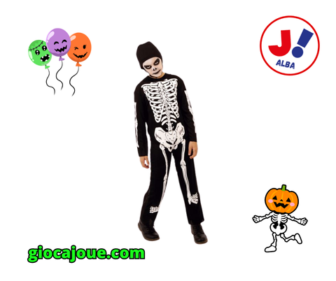 Costume "Scheletrino Bambino", in vendita da GiocaJoué.com