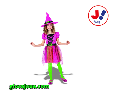 Costume "Strega Superstar Rosa", in vendita da GiocaJoué.com