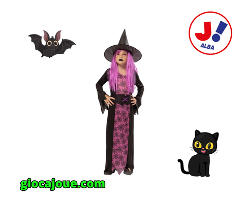 Costume "Strega Ragnatela Lilla", in vendita da GiocaJoué.com