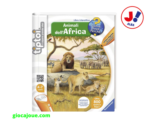 Tiptoi 00631 - Libro Interattivo: Animali dell'Africa (#7), in vendita da Gioca Joué