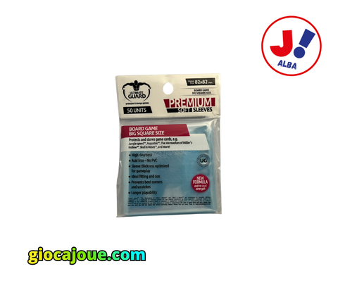 Ultimate Guard: Bustine protettive - Board Game Big Square Size 82x82, in vendita da GiocaJouè.com