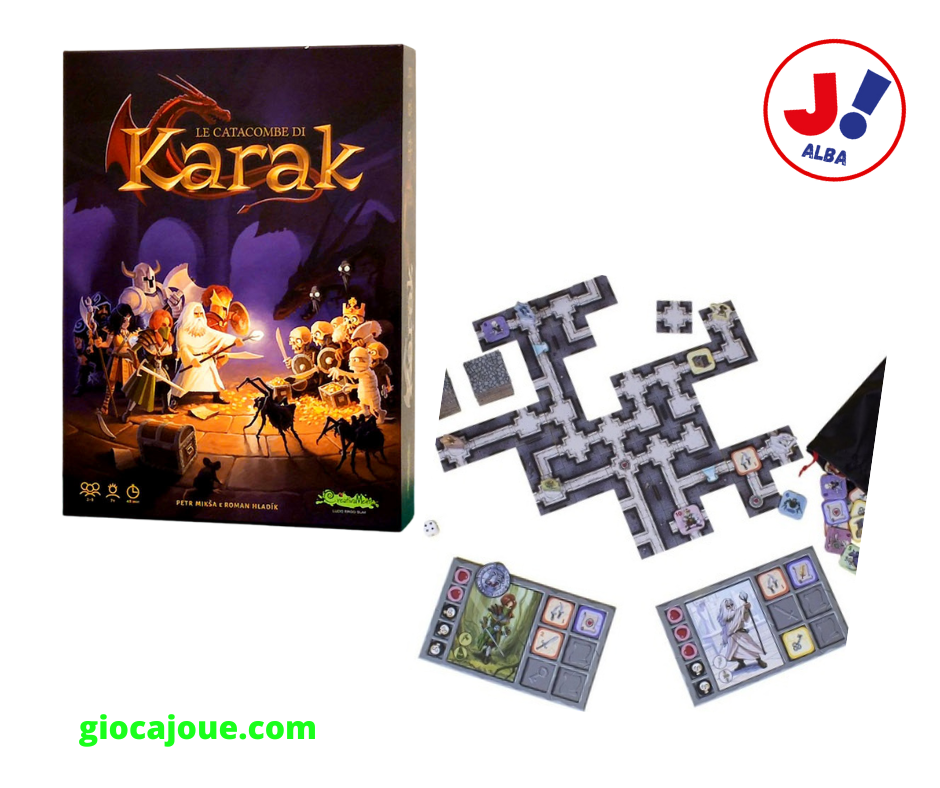 CreativaMente, Le Catacombe Di Karak - Giocattoli online, Giochi online