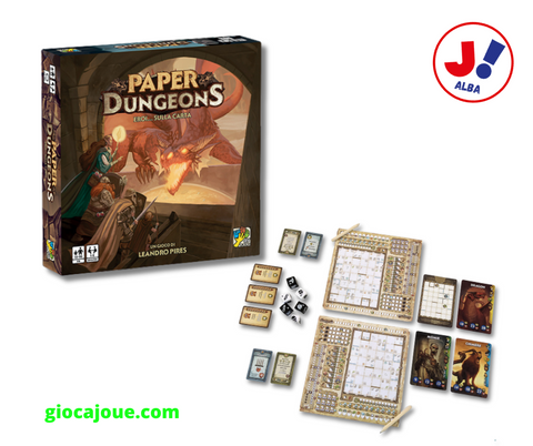 Paper Dungeons, in vendita da Gioca Joué