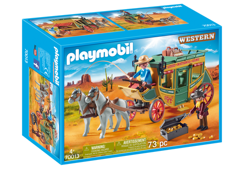 Playmobil 70013 Carrozza Western dai 4 anni in su